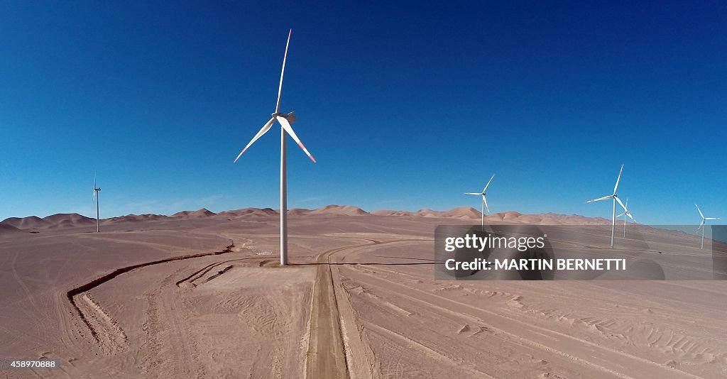 CHILE-ENERGY-RENEWABLES-WIND FARM