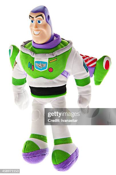 toy story buzz lightyear space ranger - buzz lightyear stock pictures, royalty-free photos & images