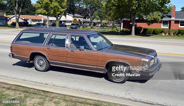 mercury colony park - station wagon stock pictures, royalty-free photos & images