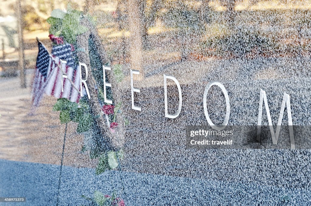 Freedom. Korean War Veterans Memorial. Washington.