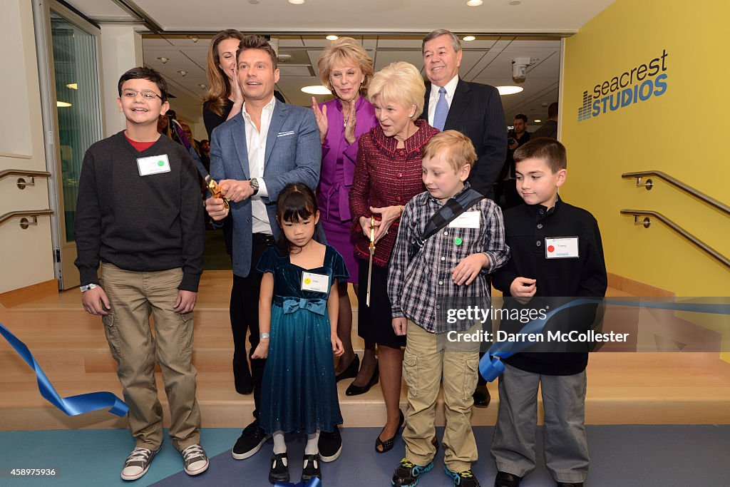 Boston Childrens Hospital Celebrates Seacrest Studio Opening With Special Guests