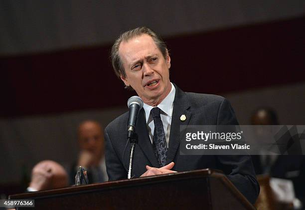 Actor Steve Buscemi attends Federal Law Enforcement Foundation's 24th Annual Luncheon at The Waldorf Astoria on November 14, 2014 in New York City.