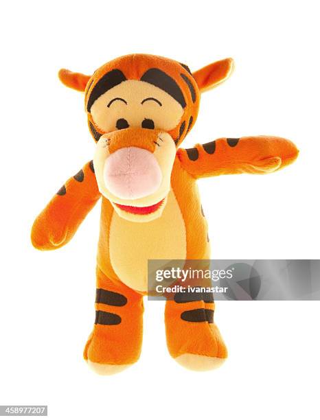 tigger from winnie-the-pooh books - winnie pooh stock pictures, royalty-free photos & images