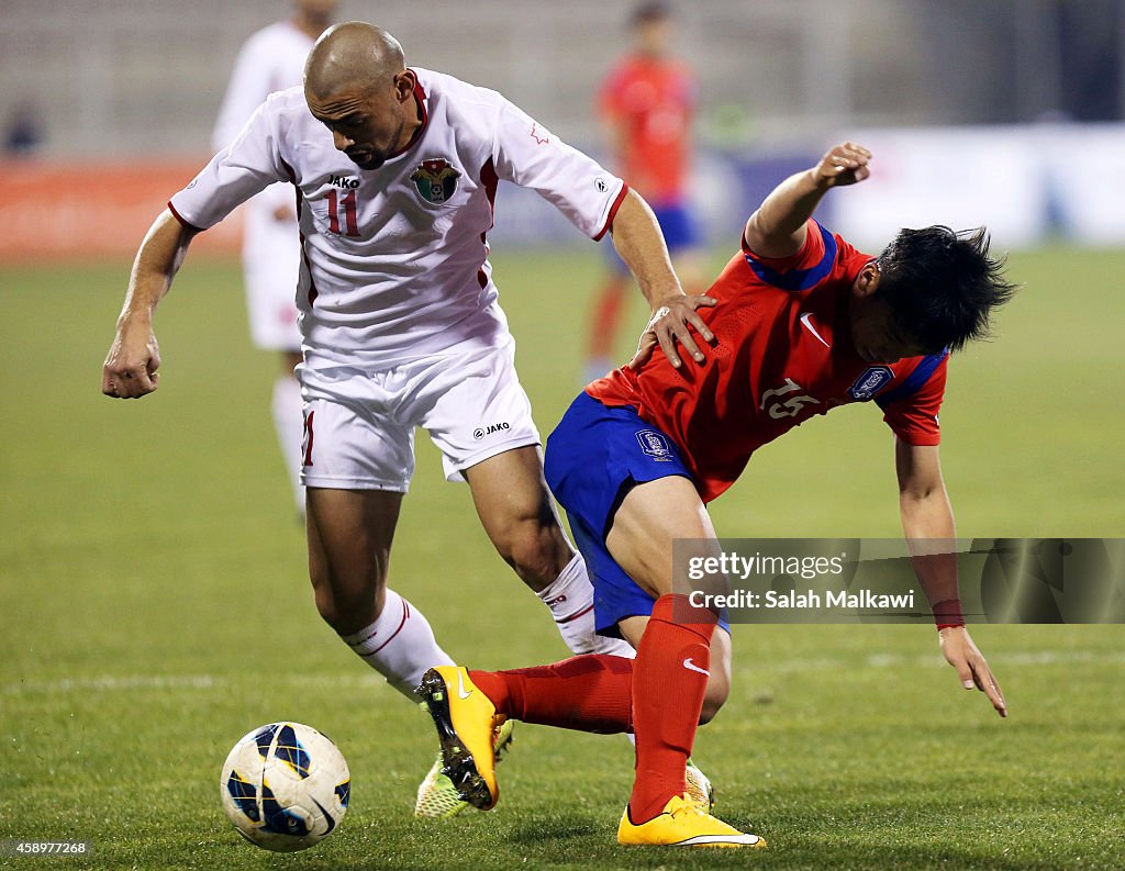 Jordan v South Korea - International Friendly