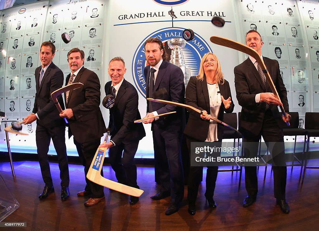 2014 Hockey Hall Of Fame Induction - Press Conference