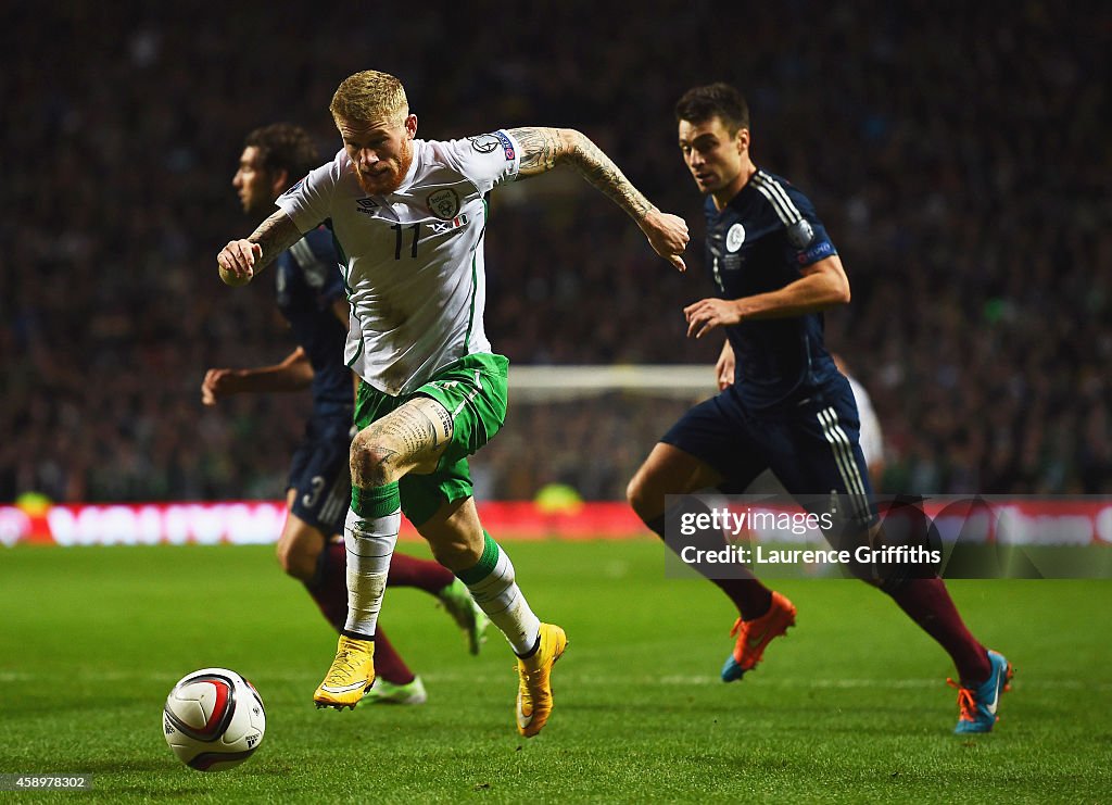 Scotland v Republic of Ireland - EURO 2016 Qualifier