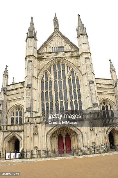 winchester cathedral - winchester cathedral stock pictures, royalty-free photos & images