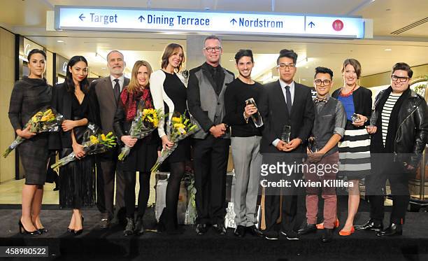 Judges Neiman Marcus Topanga Vice PresidentÊand General Manager Bob Lugari, Celebrity Stylist Monica Rose, Who What Wear Director of Affiliate...