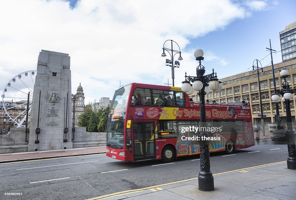 Glasgow Sightseeing Tour Bus