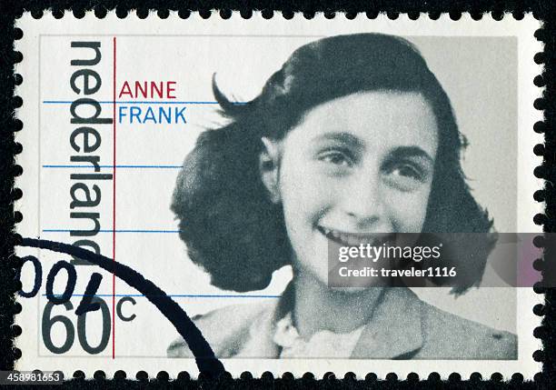 sello de ana frank - holocaust photos fotografías e imágenes de stock