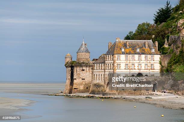 mont saint-michel - angel island stock pictures, royalty-free photos & images