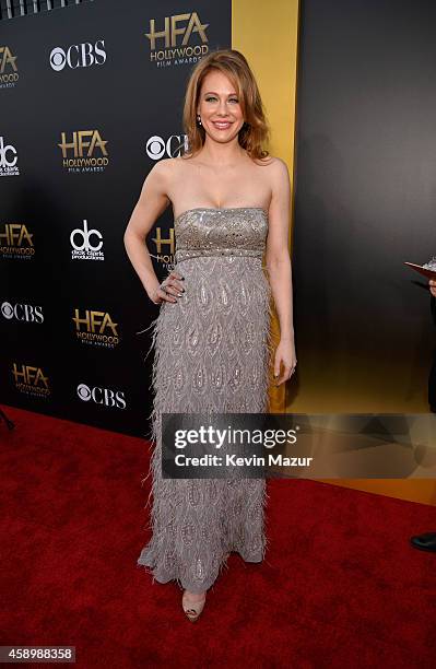 Actress Maitland Ward attends the 18th Annual Hollywood Film Awards at The Palladium on November 14, 2014 in Hollywood, California.