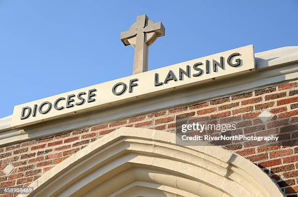 diocese of lansing, michigan - diocese stock pictures, royalty-free photos & images