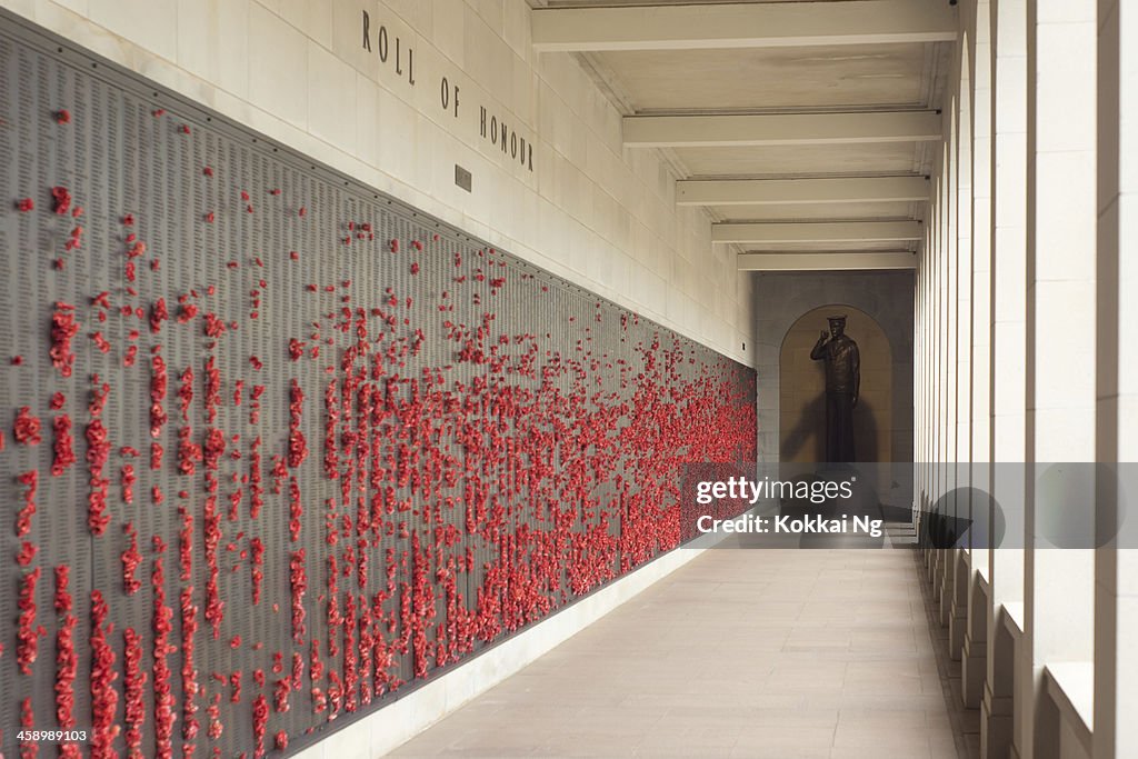 Australian War Memorial – Wall of Remembrance