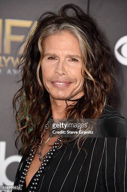 Singer Steven Tyler attends the 18th Annual Hollywood Film Awards at The Palladium on November 14, 2014 in Hollywood, California.