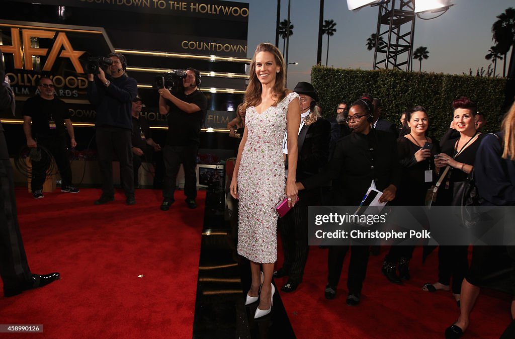 18th Annual Hollywood Film Awards - Red Carpet
