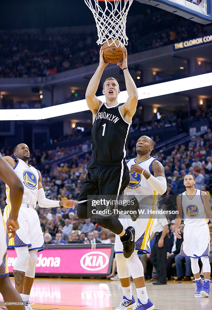 Brooklyn Nets v Golden State Warriors