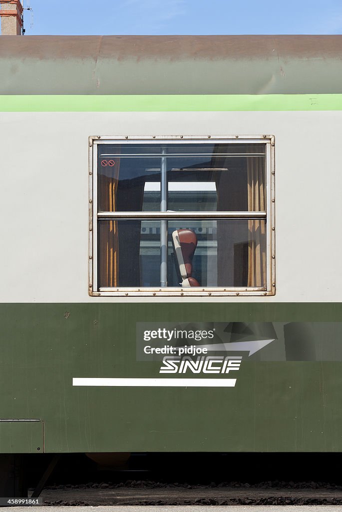 Railroad car, zweiter Klasse