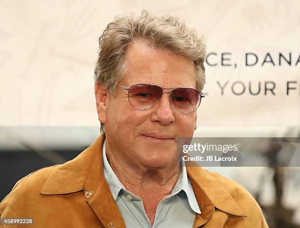 Ryan O'Neal poses during Fox Celebrates 'Bones' 200th Episode at the Fox Studio Lot on November 14, 2014 in Century City, California.