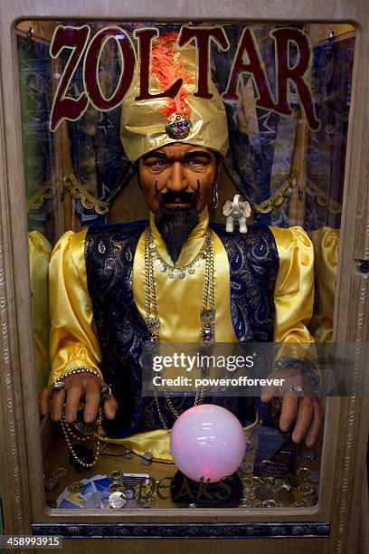 zoltar fortune teller machine - zoltar machine stock pictures, royalty-free photos & images