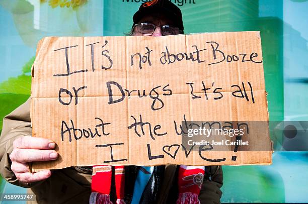 Panhandler Sign Photos and Premium High Res Pictures - Getty Images