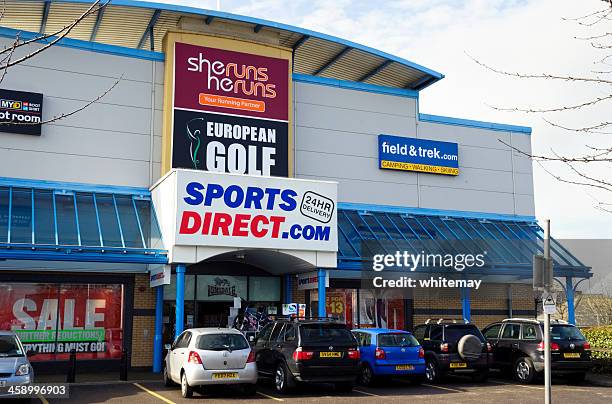 sports direct, purley way, croydon - sports direct shop stock pictures, royalty-free photos & images