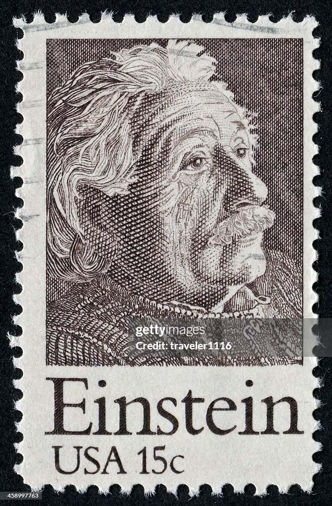 Albert Einstein Stamp