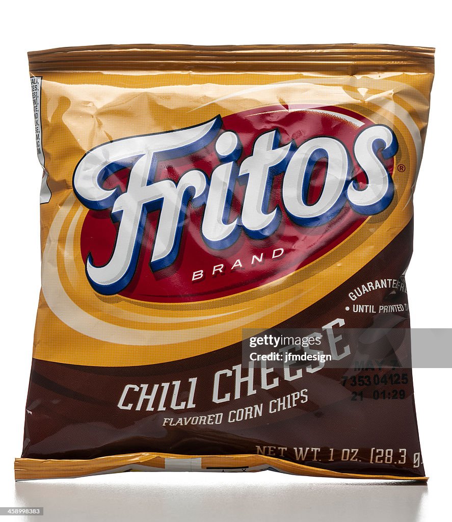 Fritos Chili Cheese Flavored Corn Chips bag
