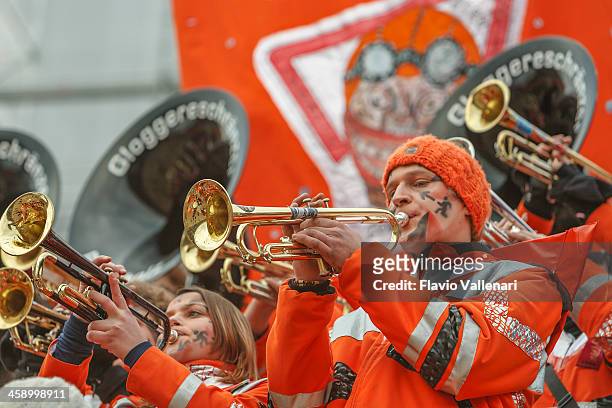 guggenmusik band - trompet stock pictures, royalty-free photos & images