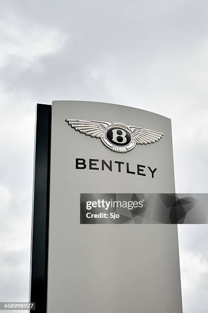 bentley-logo - bentley stock-fotos und bilder