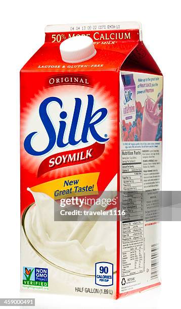 silk soymilk - soy milk bildbanksfoton och bilder