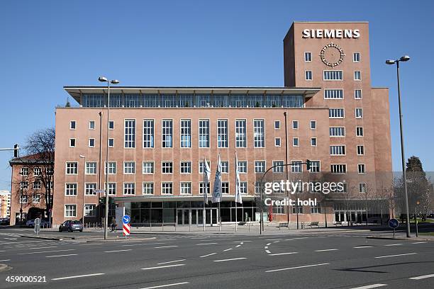 siemens building - siemens stock-fotos und bilder