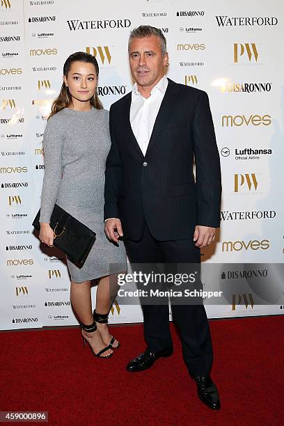 Actor Matt LeBlanc attends the Moves 2014 Power Women Gala at India House Club on November 14, 2014 in New York City.