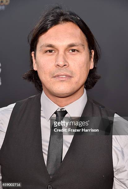 Actor Adam Beach attends the 18th Annual Hollywood Film Awards at The Palladium on November 14, 2014 in Hollywood, California.