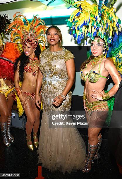 Host Queen Latifah attends the 18th Annual Hollywood Film Awards at The Palladium on November 14, 2014 in Hollywood, California.