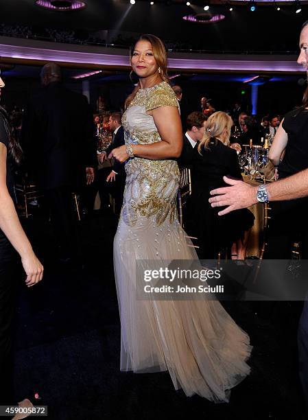 Host Queen Latifah attends the 18th Annual Hollywood Film Awards at The Palladium on November 14, 2014 in Hollywood, California.