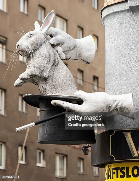 magic trick on shop front - magic trick stock pictures, royalty-free photos & images
