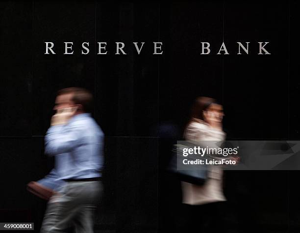 reserve bank of australia - interest rate stock pictures, royalty-free photos & images