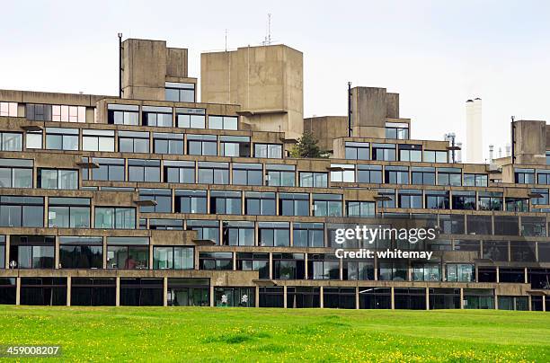 nineteen sechziger architektur im uea - east-anglia stock-fotos und bilder