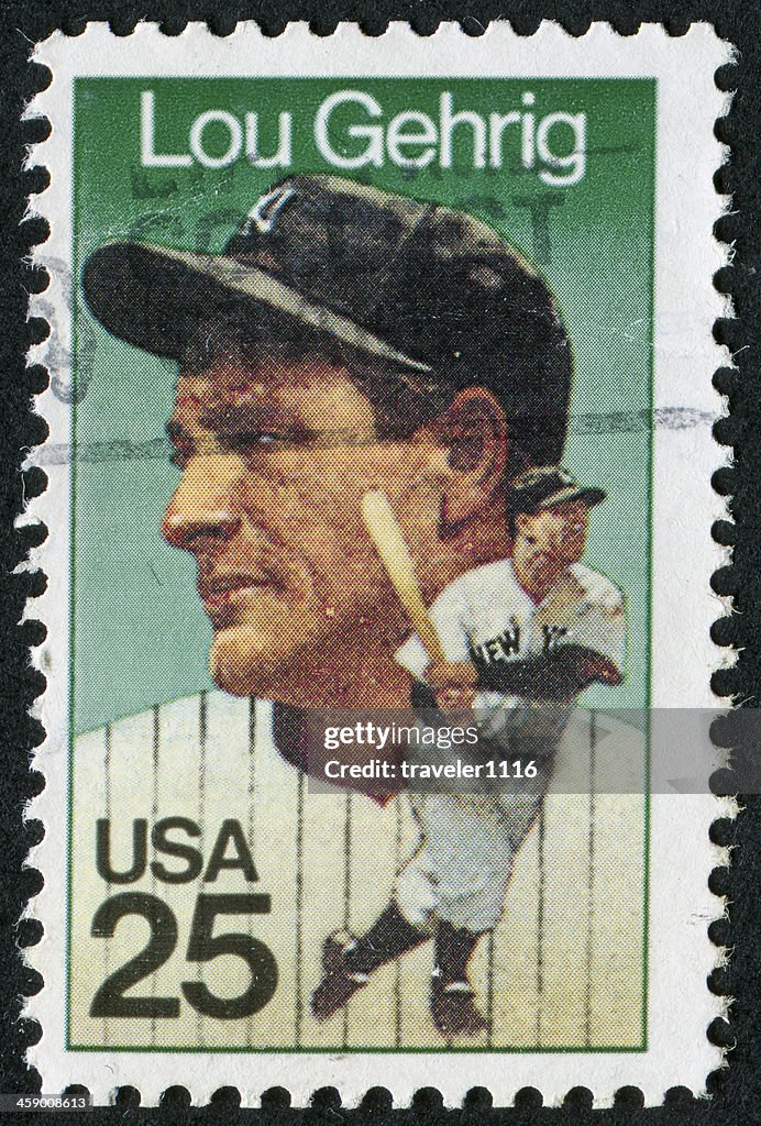 Lou Gehrig Stamp
