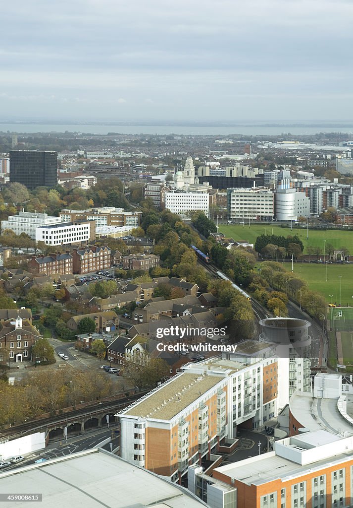 Trains near Portsmouth Harbour station