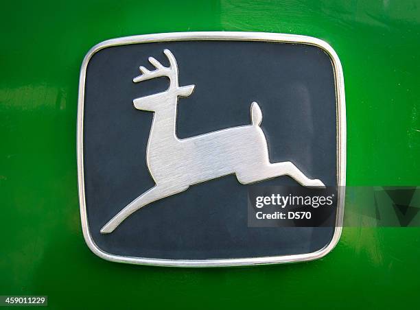 john deere logo - john deere bildbanksfoton och bilder