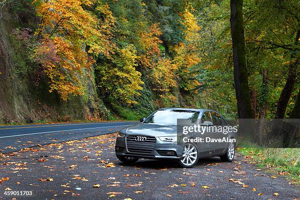 audi a4 quattro 2013. - audi a4 stock-fotos und bilder