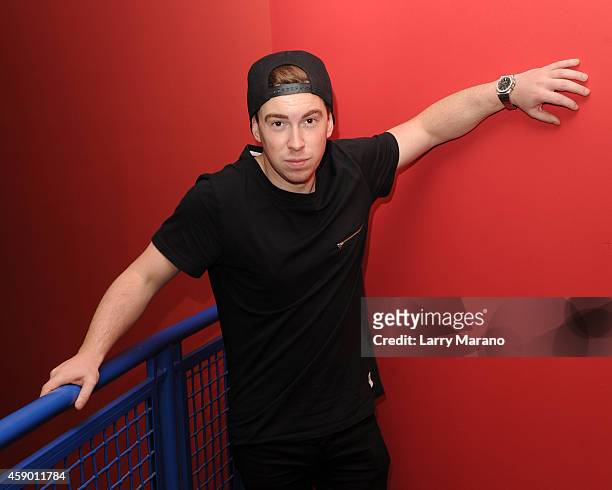 Hardwell poses for a portrait at Radio Station Y 100 on November 14, 2014 in Miami, Florida.
