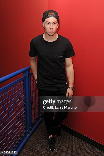 Hardwell poses for a portrait at Radio Station Y 100 on November 14, 2014 in Miami, Florida.