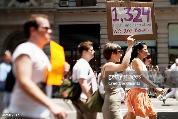 new york gay pride march - 2009 stock pictures, royalty-free photos & images