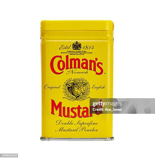 colman's mustard - mustard stock pictures, royalty-free photos & images