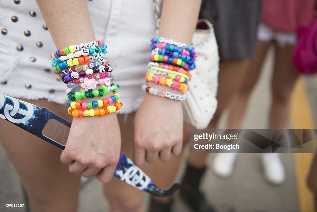 Opencandy Raver Candy Raver Bracelets High-Res Stock Photo - Getty Images