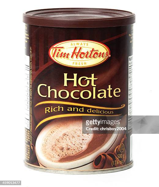hot chocolate - tim hortons stock pictures, royalty-free photos & images