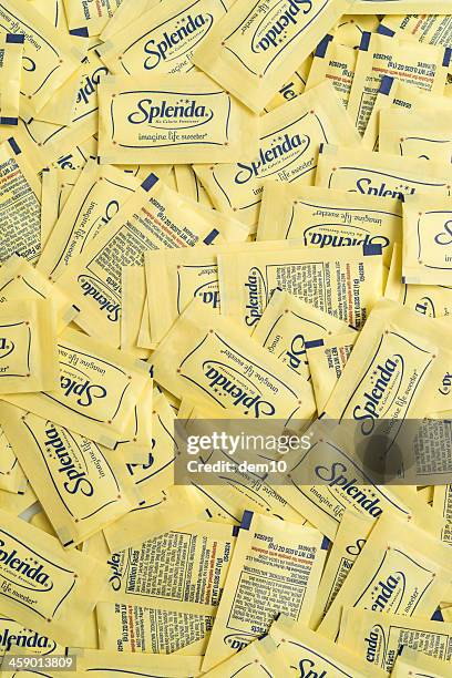 splenda - artificial sweetener imagens e fotografias de stock